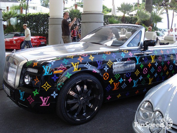 35 Things That Shouldn’t Be Louis Vuitton-Monogrammed - Louis Vuitton Rolls Royce photo