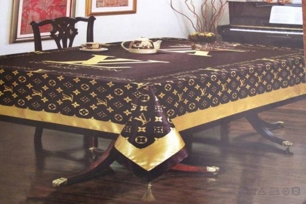 35 Things That Shouldn’t Be Louis Vuitton-Monogrammed - Louis Vuitton tablecloths photo