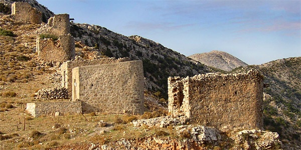 Elounda Gulf Villas, Crete, Greece photo 17 - Lasithi ruined windmills
