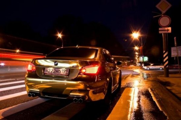 Gold Plated BMW M5 photo-1