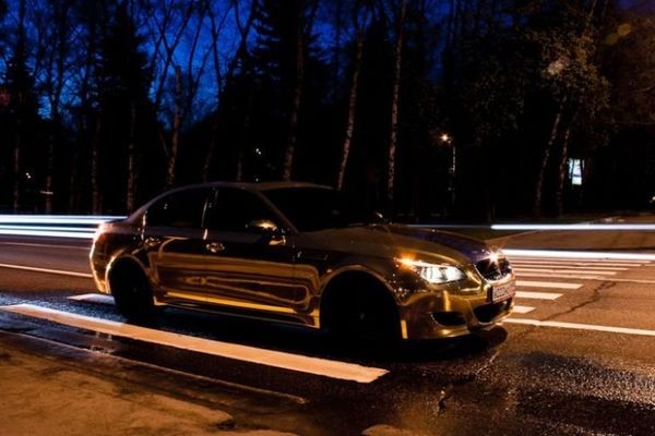 Gold Plated BMW M5 photo-2