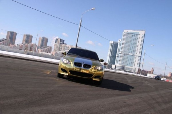 Gold Plated BMW M5 photo-4