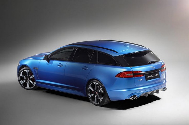 Blue Jaguar XE