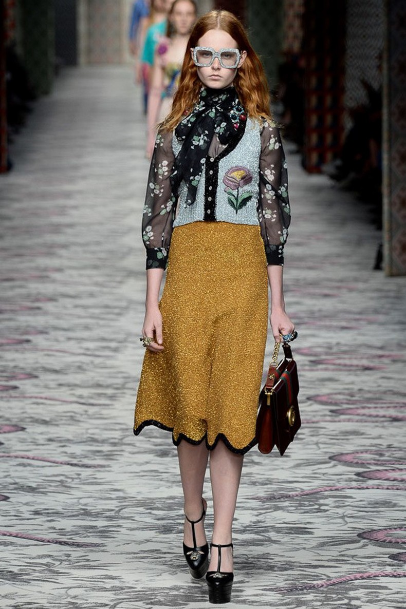 Gucci Spring 2016 RTW Collection look 16