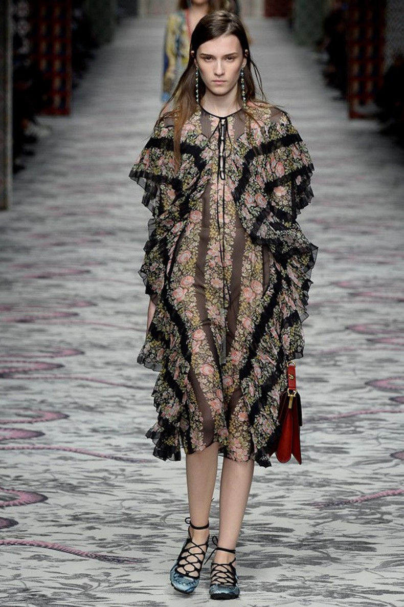Gucci Spring 2016 RTW Collection look 3