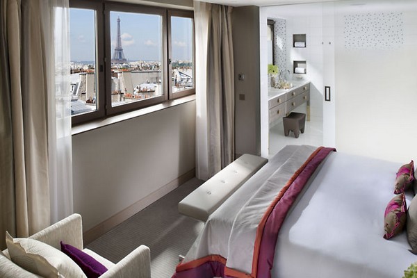 Mandarin Oriental Paris Hotel Duplex Suite Bedroom photo