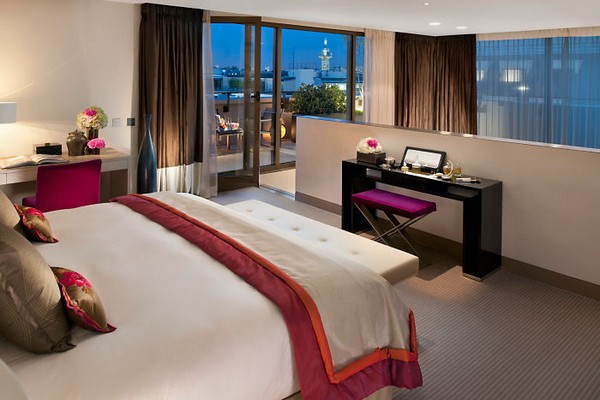 Mandarin Oriental Paris Hotel Panoramic Suite Bedroom photo