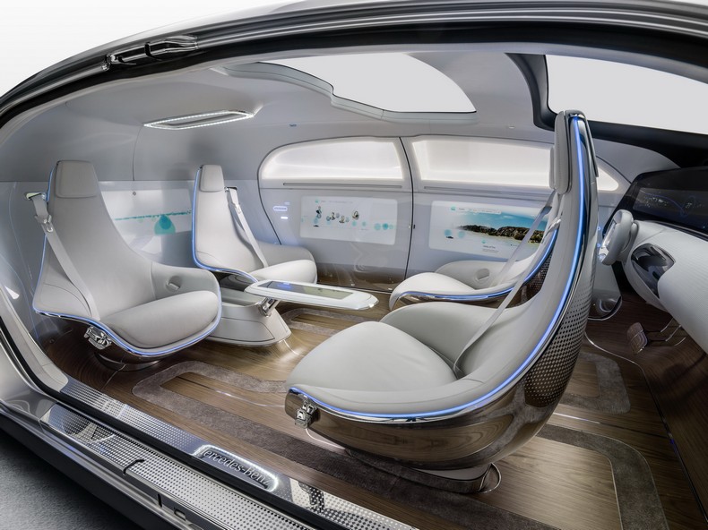 Mercedes-Benz F015 - Luxury in Motion - Interior