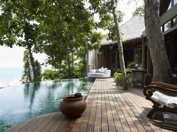 Song Saa Private Island Luxury Resort in Sihanoukville, Cambodia photo 4 - villa deck 2 bed villa