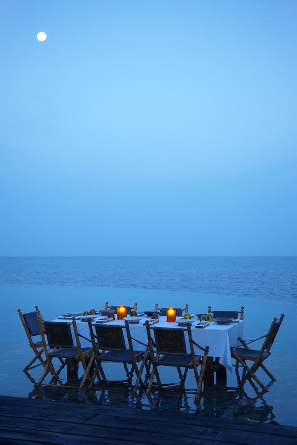 Song Saa Private Island Luxury Resort in Sihanoukville, Cambodia photo 53 - full moon dinner in the pool