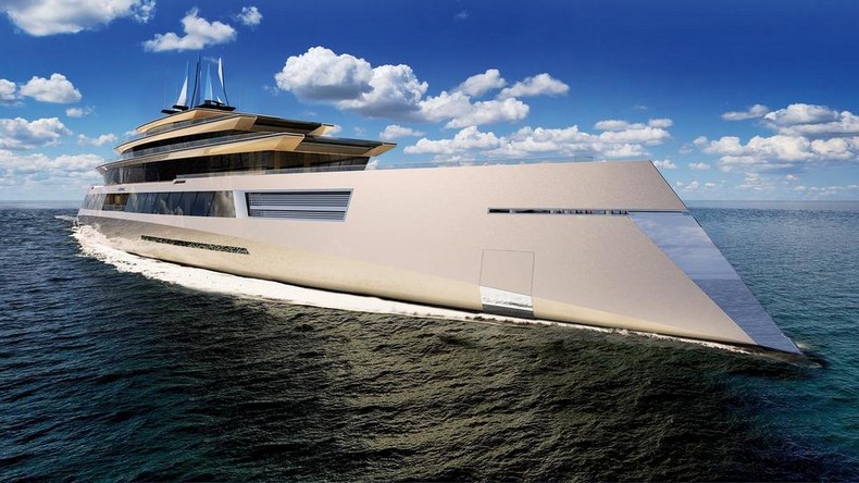 Super yacht of the future - Dutch design firm presents SYMMETRY Bi-Directional Concept Yacht 1