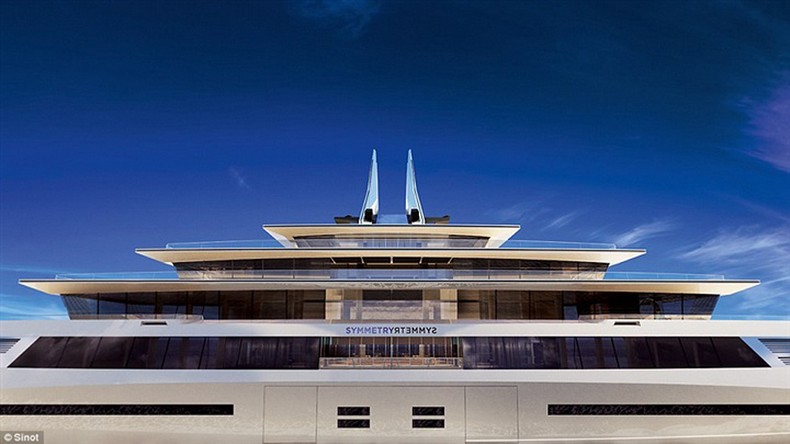 Super yacht of the future - Dutch design firm presents SYMMETRY Bi-Directional Concept Yacht 2