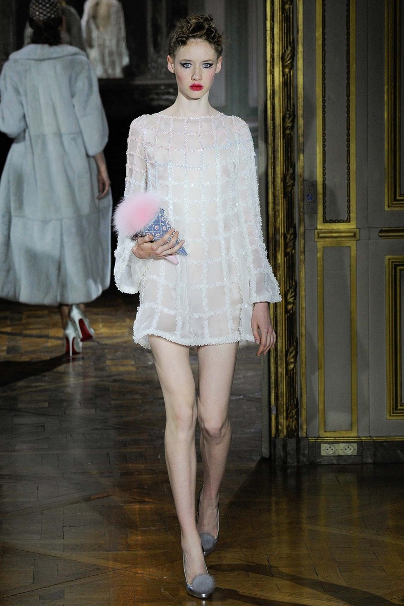 Ulyana Sergeenko Fall 2015 Couture at Paris Fashion Week 10
