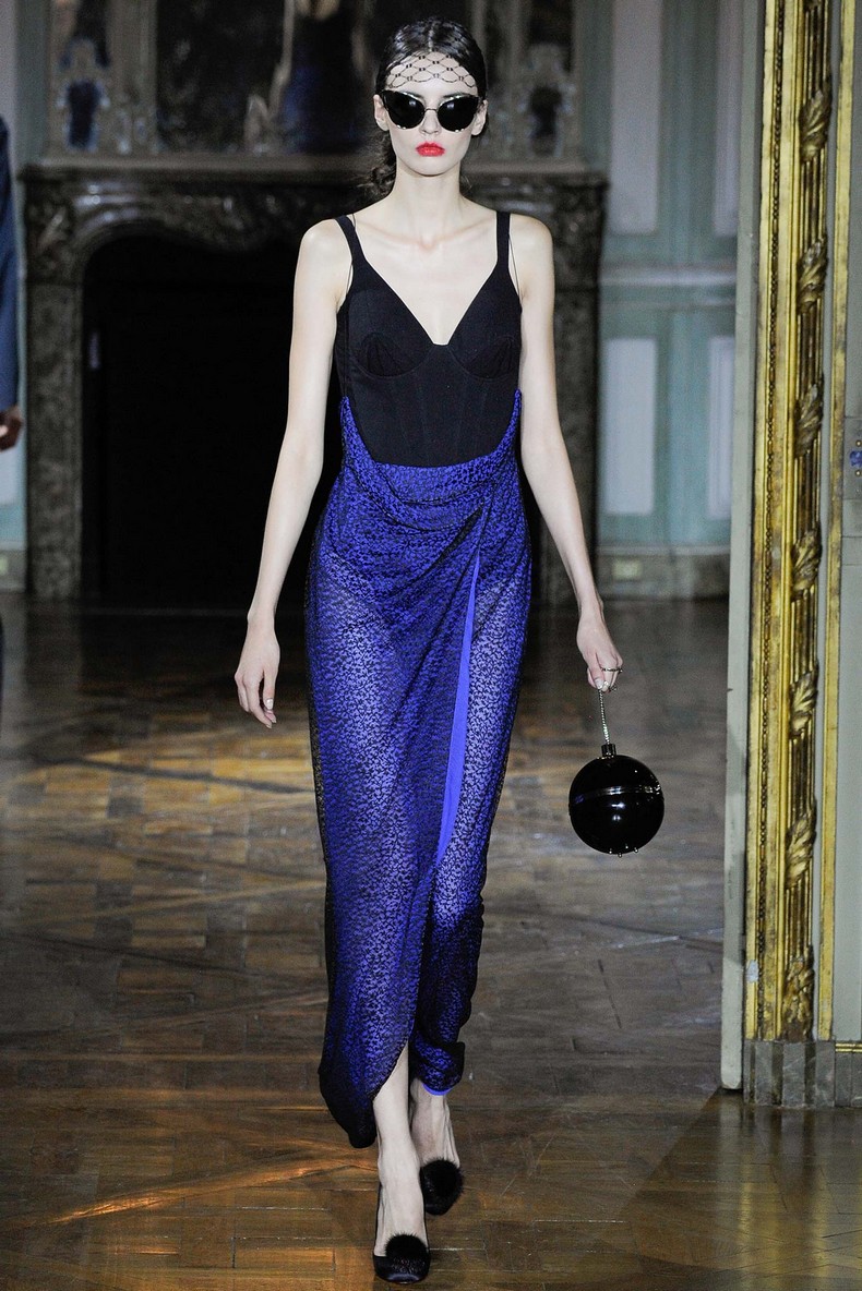 Ulyana Sergeenko Fall 2015 Couture at Paris Fashion Week 11