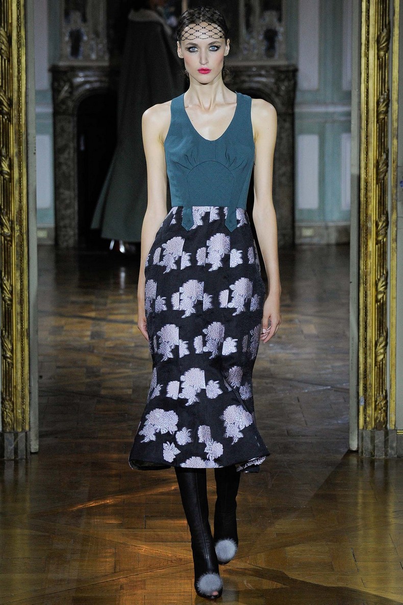 Ulyana Sergeenko Fall 2015 Couture at Paris Fashion Week 8