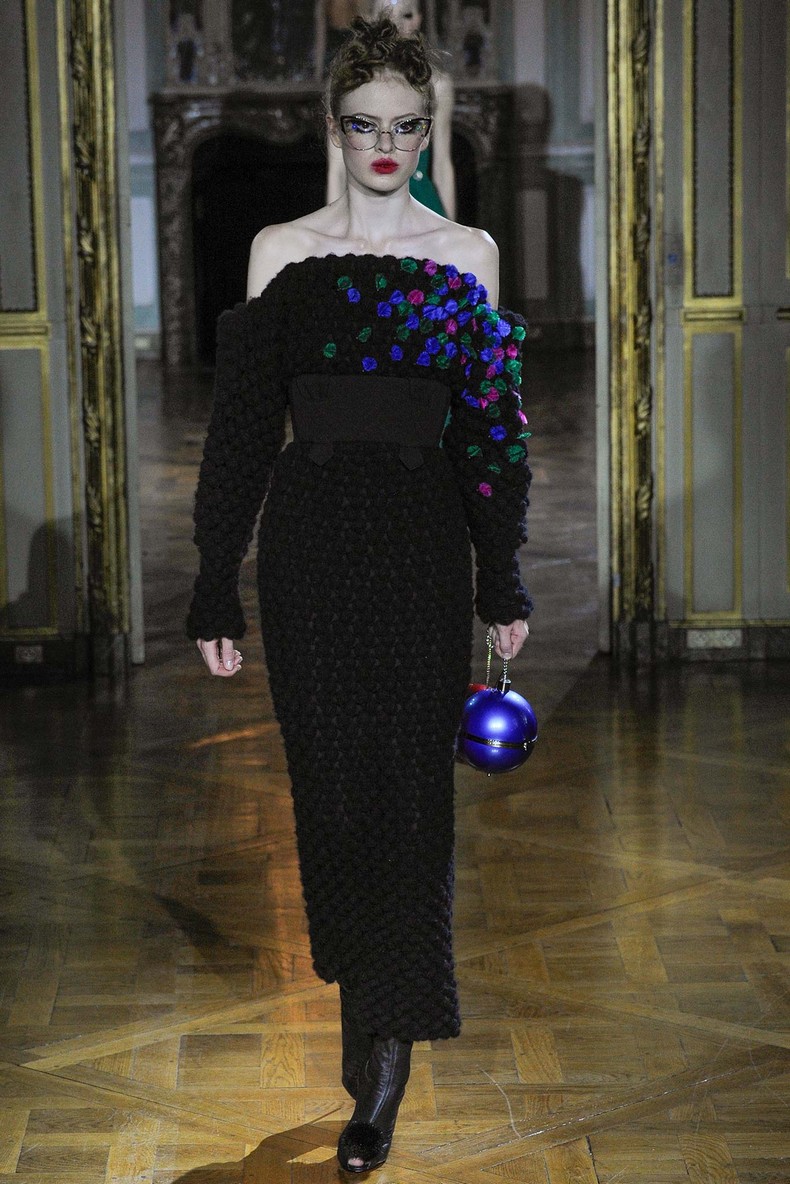 Ulyana Sergeenko Fall 2015 Couture at Paris Fashion Week