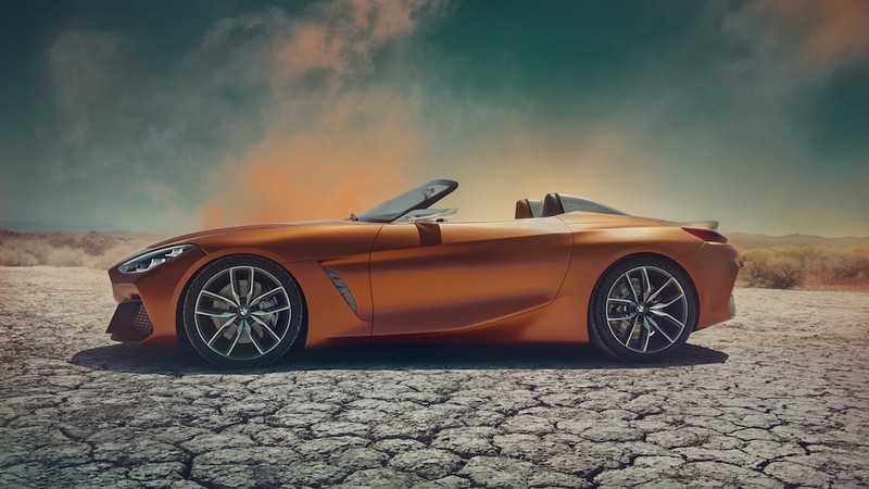BMW introduces its new sports car 'Concept Z4' at Pebble Beach 2017