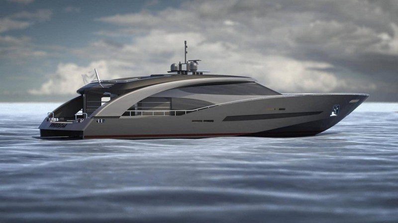 Project Freedom - Roberto Cavalli's new super yacht