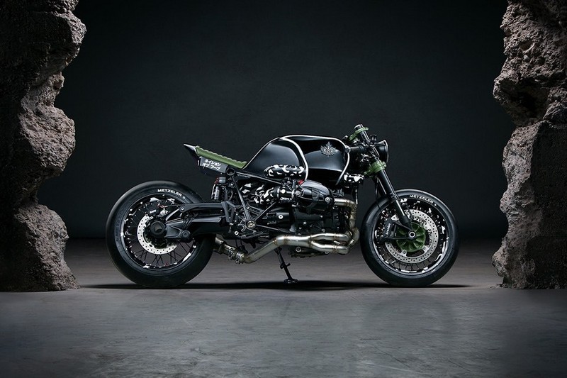 The spectacular BMW R nineT motorcycle by Diamond Atelier & K1X
