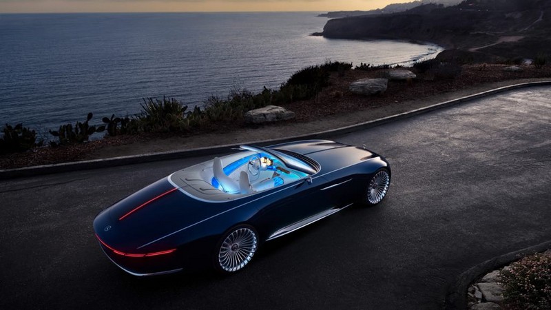 Vision Maybach 6 Cabriolet - Mercedes-Benz's ultra exclusive concept of a yacht on wheels