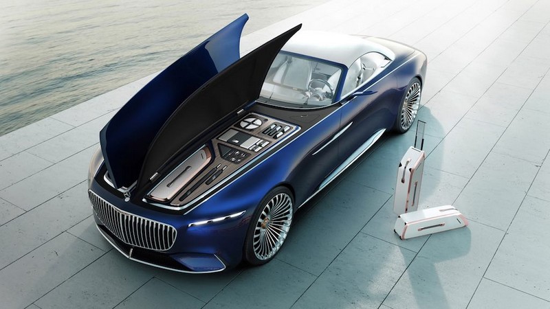 Vision Maybach 6 Cabriolet - Mercedes-Benz's ultra exclusive concept of a yacht on wheels