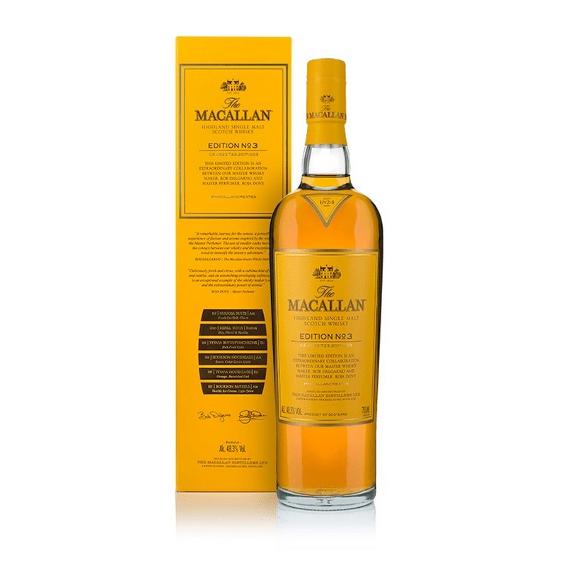 The Macallan & Roja Dove 'Edition No. 3' - a sensory voyage of Scotch whiskey discovery